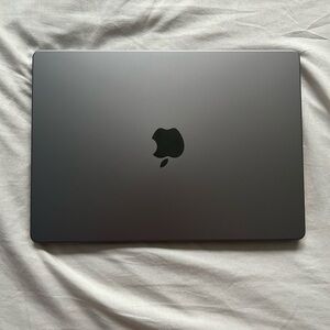Apple Laptop in Sleek Gray Finish